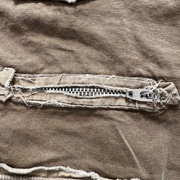 Brownish Green BDG long Cargo Skirt - Picture 5 of 6